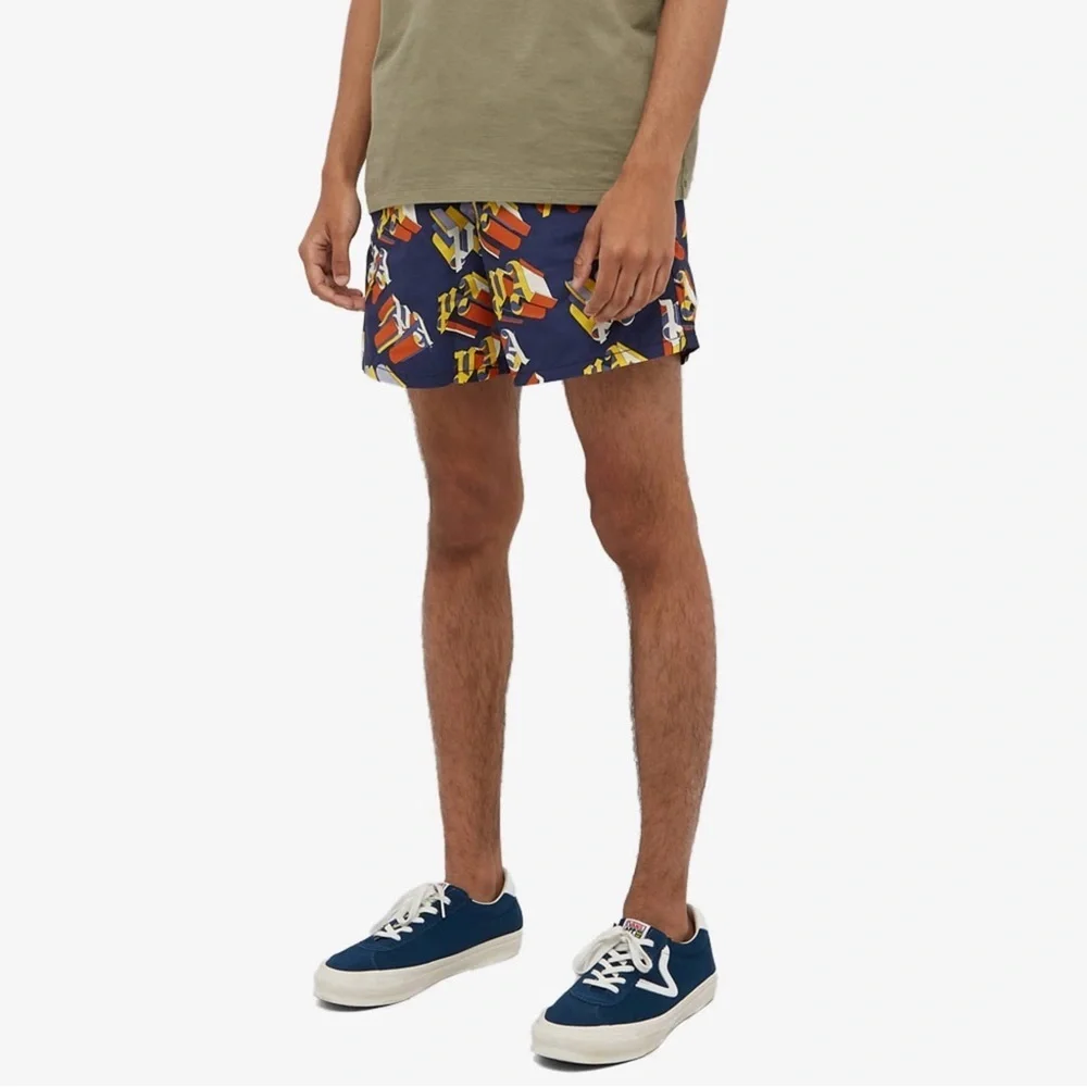 PALM ANGELS X VILBREQUIN MONOGRAMMED LOGO SWIM SHORTS SIZE S - Picture 6 of 15